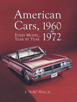 cover image of American Cars, 1960-1972: Every Model, Year by Year